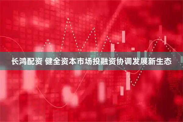 长鸿配资 健全资本市场投融资协调发展新生态